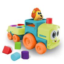 Brinquedo Didático Trenzinho Infantil Com Caixa Encaixa Bebê Brinquedo Didático Trenzinho Infantil Com Caixa Encaixa Bebê