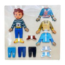 Brinquedo didaticos aprenda brincando dm troca roupinha sortido Brinquedo didaticos aprenda brincando dm troca roupinha sortido