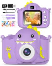Brinquedo digital Kids Dinosaur Camera HANGRUI Selfie com cartão de 32 GB Brinquedo digital Kids Dinosaur Camera HANGRUI Selfie com cartão de 32 GB