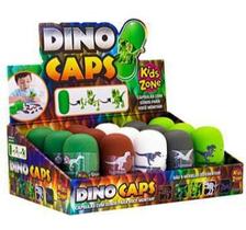 Brinquedo Dino Caps - Kids Zone Kit 4 Unidades Brinquedo Dino Caps - Kids Zone Kit 4 Unidades