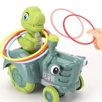 Brinquedo Dino Musical Trator Elétrico Com Led E Música Infantil