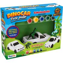 Brinquedo Dinocar para Pintar com Tinta e Pincel - Xplast