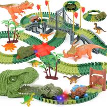 Brinquedo Dinosaur Track ToyFuntasy com luz e som de 3 a 7 anos