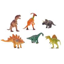 Brinquedo Dinossauro 6 Unidades Jurassic Fun - Multikids - Multikids Baby