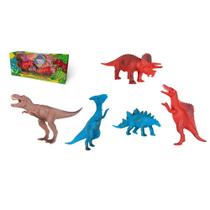 Brinquedo Dinossauro Amigo com 4 Pecas Super Toys
