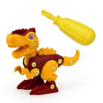Brinquedo Dinossauro Articulado Kit Monta E Desmonta Home Play