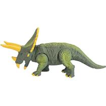 Brinquedo Dinossauro Beast AliveTricerátops Feras Selvagens Som E Luz Original Candide 1127