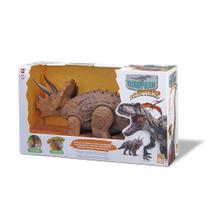 Brinquedo Dinossauro Bee Toys Dinopark Hunters Triceratops