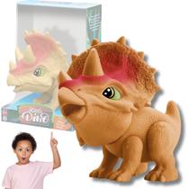 Brinquedo Dinossauro Boneco Infantil Pelúcia Vinil Dragão