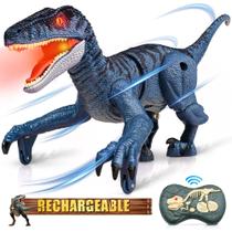 Brinquedo Dinossauro com Controle Remoto Hot Bee - Jurassic Velociraptor