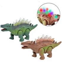Brinquedo Dinossauro Estegossauro Som Luzes Movimento