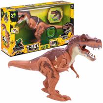 Brinquedo Dinossauro Jurassic Fun Big T-rex Com Luz E Som