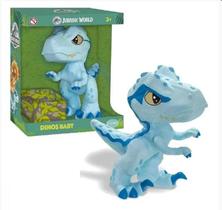 Brinquedo dinossauro jurassic world baby dinos vinil pupee