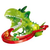 Brinquedo Dinossauro Leve Portátil E Fácil De Montar