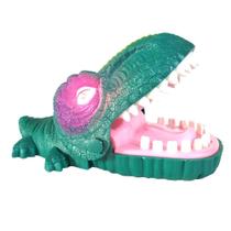 Brinquedo Dinossauro Maluco Que Morde Jogo Aperta Os Dentes