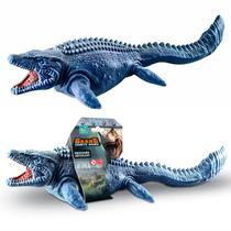 Brinquedo Dinossauro Mosassauro 45cm Em Vinil Macio Boneco Infantil Realista - Cometa Brinquedo Dinossauro Mosassauro 45cm Em Vinil Macio Boneco Infantil Realista - Cometa