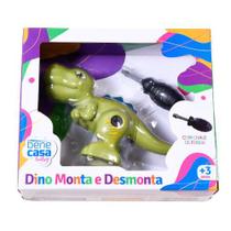 Brinquedo Dinossauro para Montar e Desmontar com Chave de Fenda Bene Casa