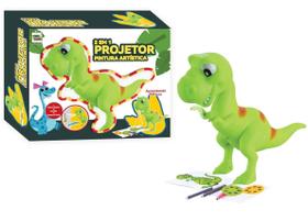 Brinquedo Dinossauro Projetor De Imagens Educativo Desenhar
