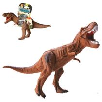 Brinquedo Dinossauro Rex de Vinil Atóxico Coleção Animais