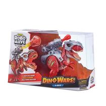 Brinquedo Dinossauro T-Rex Robo Alive Dino Wars - Candide