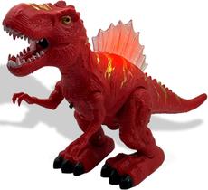 Brinquedo Dinossauro Tiranossauro Rex Luz Som Move Jurassic