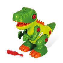 Brinquedo Dinossauro Trex C Som Infantil Desmontável Maral