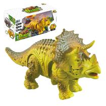 Brinquedo Dinossauro Triceratops Jurassic Park Com Led