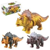 Brinquedo Dinossauro Triceratops Movimentos Luzes E Som - Dino Triceratops