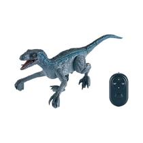 Brinquedo Dinossauro Velociraptor Controlado Remotamente 24G Com Luz E Som Simulação De Robô Para