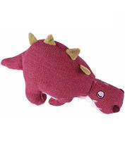 Brinquedo Dinossauro vermelho 30cm para cães