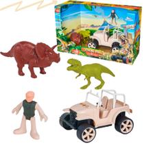 Brinquedo Dinossauros Extreme Park Adventure C/ Jeep