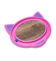 Brinquedo Disco Arranhador com Bolinha Cat Crazy para Gatos - Pet Injet