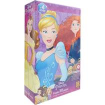 Brinquedo Disney Quebra Cabeça Princesa Puzzle Com 30 Peças