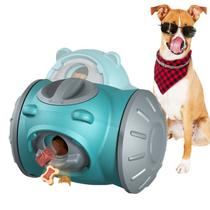 Brinquedo dispensador de guloseimas para cães Slow Feeder Puzzle Wobble Toy