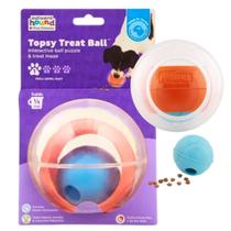 Brinquedo Dispenser Interativo para Cachorro Topsy Treat Ball Nível 1 Nina Ottosson