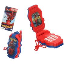 Brinquedo Diverso Celular INF. FLIP SPIDER-MAN DP.C/12 - Etitoys Brinquedo Diverso Celular INF. FLIP SPIDER-MAN DP.C/12 - Etitoys