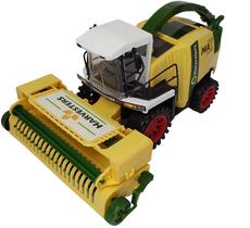Brinquedo Divertido a Frição Colhetadeira Trator Harvesters Max 30cm - DDFG toys