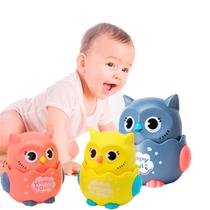 Brinquedo divertido Coruja Corujinha Aperta e Anda p/ Bebês Linda Brinquedo divertido Coruja Corujinha Aperta e Anda p/ Bebês Linda