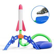 Brinquedo Divertido Lança Foguetes Voa Ao Ar Livre Com Luz