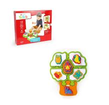 Brinquedo Divertido Puzzle Mania Arvore De Encaixar