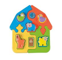 Brinquedo Divertido Puzzle Mania Fazenda Colorido Brinquedo Divertido Puzzle Mania Fazenda Colorido