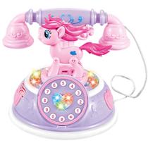 Brinquedo Divertido Telefone Musical Pony Presente Crianças