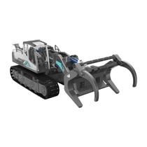 Brinquedo Diy Garra Florestal Hidráulica Kit Com 128 Peças