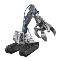 Brinquedo Diy Trator Garra Hidráulica Kit Com 137 Peças Brinquedo Diy Trator Garra Hidráulica Kit Com 137 Peças