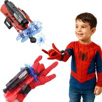 Brinquedo do HomemAranha Luva que Lança Teia para Meninos
