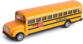 Brinquedo do ônibus escolar para crianças, 8,5 polegadas Die Cast Pull Back Car Brinquedo do ônibus escolar para crianças, 8,5 polegadas Die Cast Pull Back Car