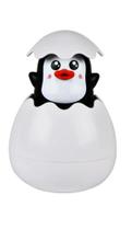 Brinquedo do pinguim no Ovo Pinguim Filhote Hora do Banho no Ovo Surpresa Feliz Madagascar