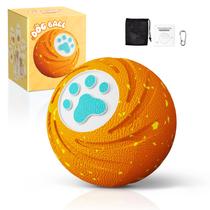 Brinquedo Dog Ball Lovkid Smart de 8 cm ETPU durável IPX7 laranja