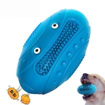 Brinquedo Dog Chew Toy Squeaky Rugby Durable Blue Ball Rugby Brinquedo Dog Chew Toy Squeaky Rugby Durable Blue Ball Rugby
