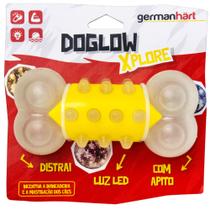 Brinquedo DogLow Xplore Em Formato de Osso Com Led e Apito Flutua na Água Para Cães - Germanhart